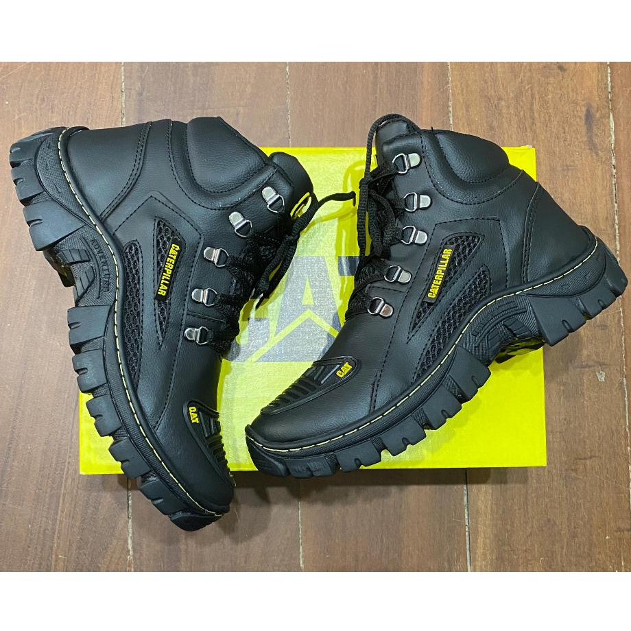 Bota Botina Caterpillar Adventure Masculina Ref 04 em Lona Reforçada Promoção Envio Imediato