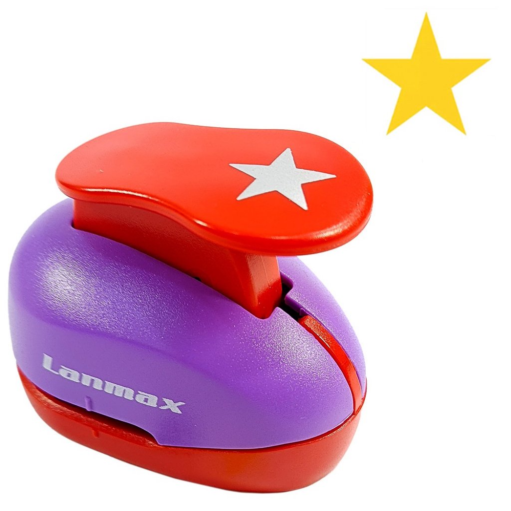 Cortador Perfurador De Papel E EVA - 1,6cm 16mm - ESTRELA