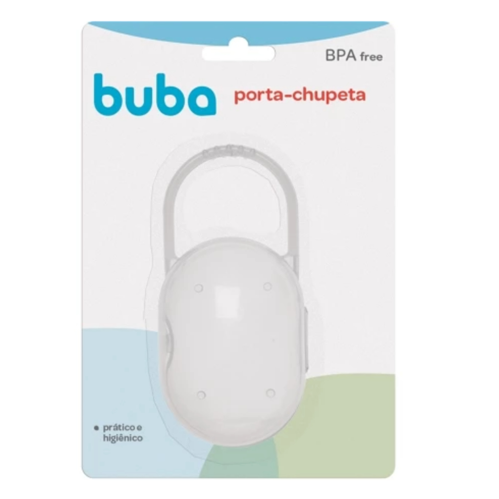Porta Chupeta Buba Estojo para Chupeta Bico Porta Bico Buba Guarda Chupeta Bico Com Case Alça