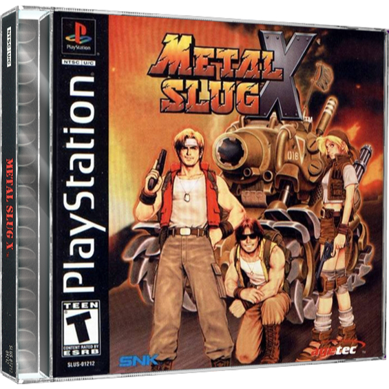 Jogo Ps1 Metal Slug X
