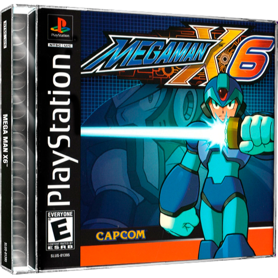 Jogo Ps1 Mega Man X6