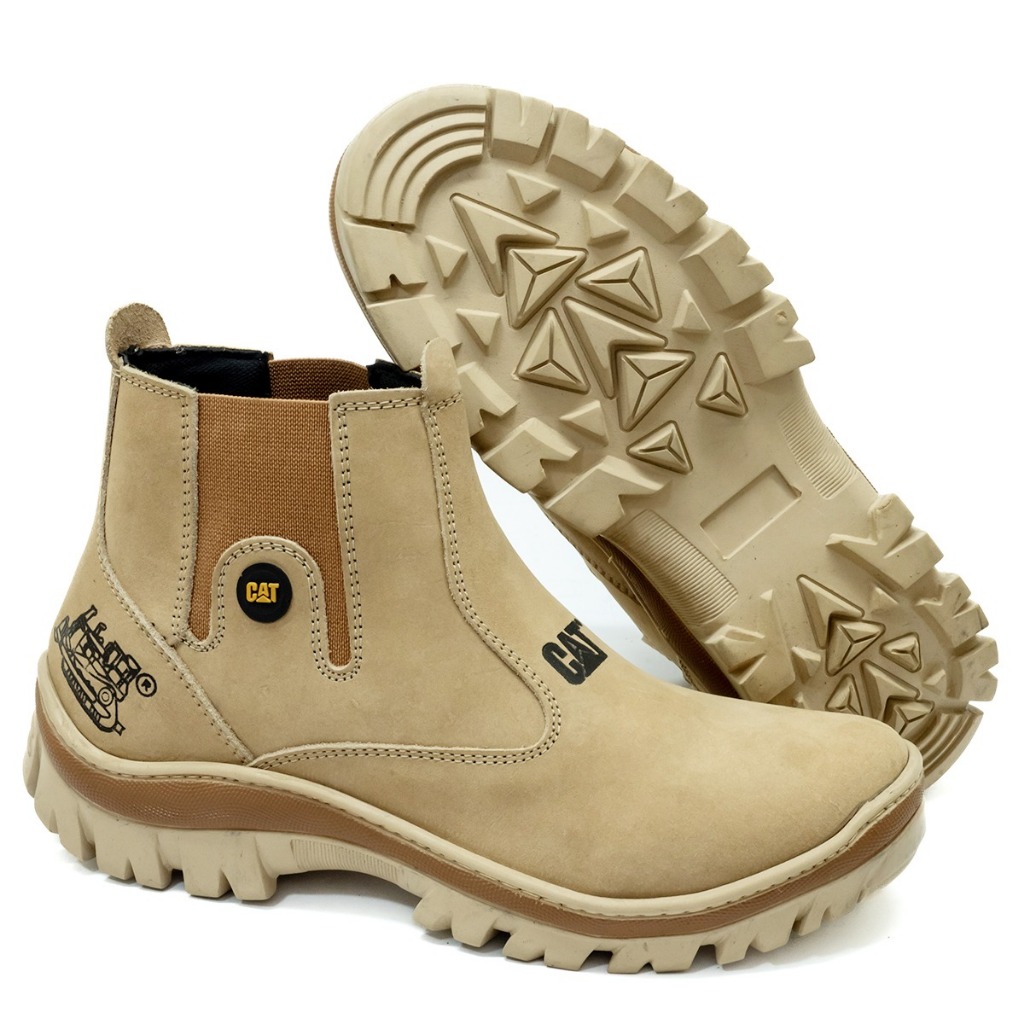 Botina Caterpillar Original Bota Masculina Cat Mercado Livre Kit