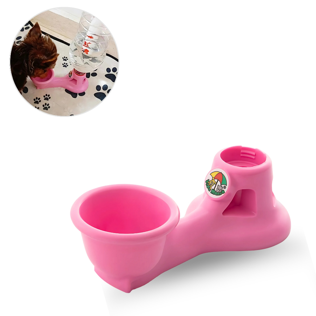 Bebedouro Vida Mansa Mini Portátil para Garrafa Nao Molha Pelo Bigode Cães Pet Passeio em Oferta na Shopee