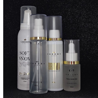 Kit Retenção para Extensão de Cílios Cherry Lash Primer, Bruma, Finalizador, Shampoo de Limpeza em Oferta na Shopee
