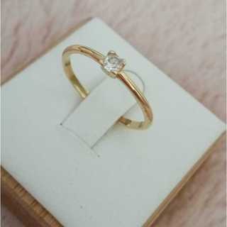 ANEL DE MOEDA ANTIGA SOLITATIO PONTO DE LUZ PEDRA 3 MM em Oferta na Shopee