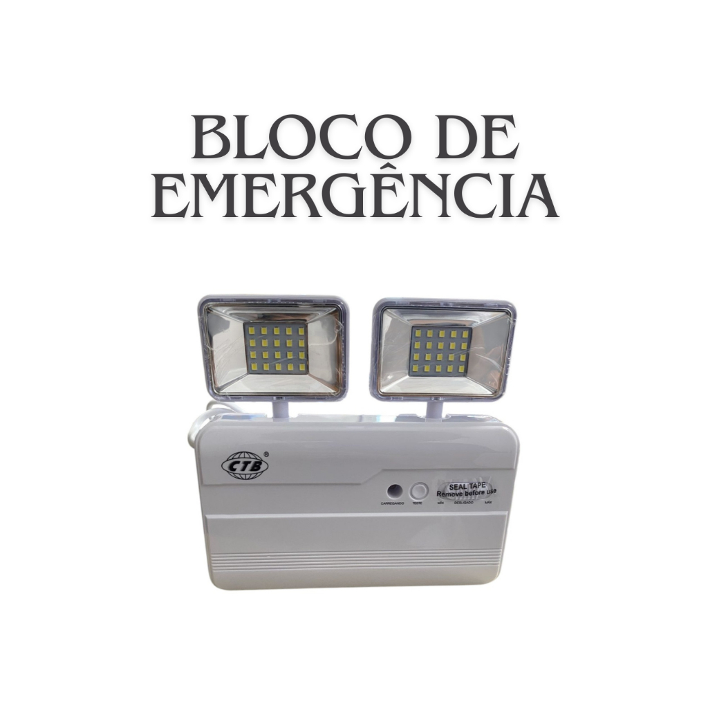 Luminaria Bloco De Emergência 20w 6500K IP20 APOLLO em Oferta na Shopee