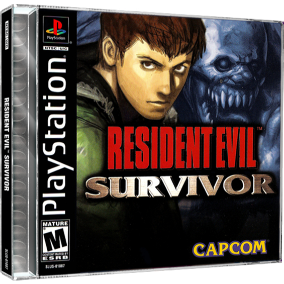 Jogo Ps1 Resident Evil Survivor