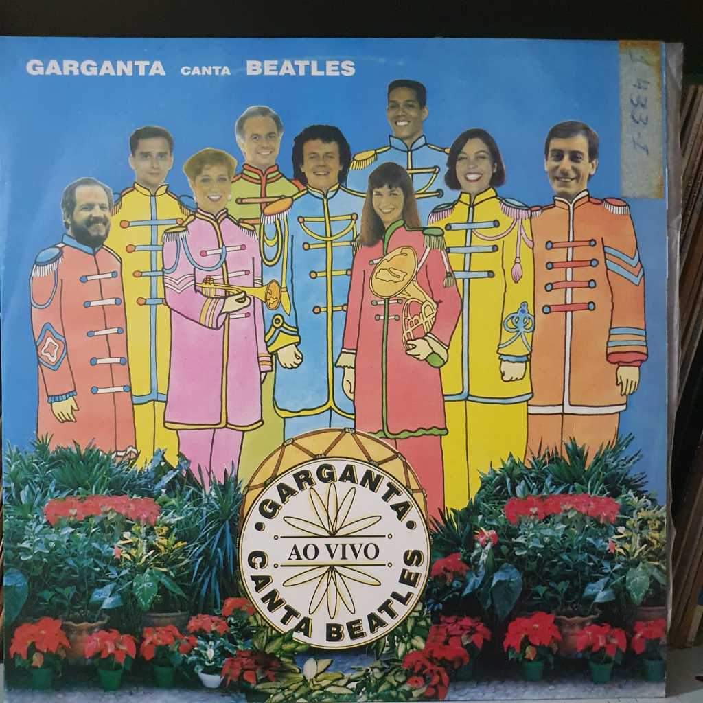 Lp Garganta Canta Beatles Capa Nm Lp Nm Quase Novo