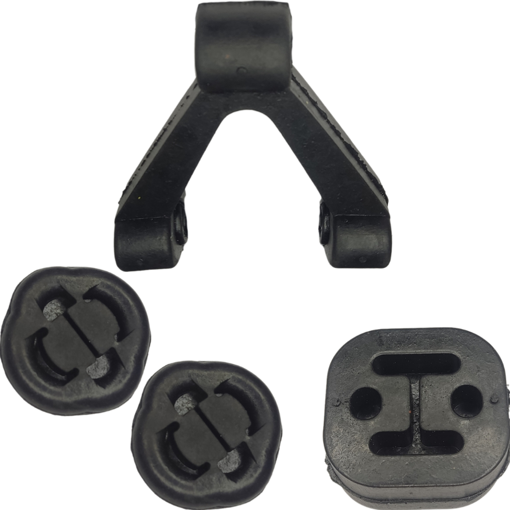 Kit 4 Coxim Borracha do Escapamento Gol Parati Saveiro G3 G4 G5
