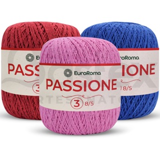 Linha EuroRoma Passione Nº3 150g 400 metros (mesma espessura da linha Charme) em Oferta na Shopee