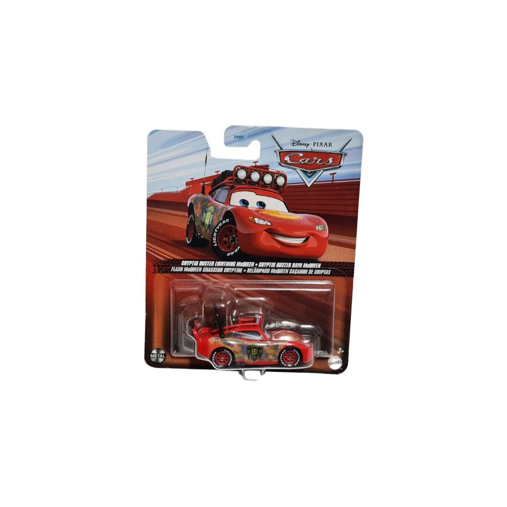 Miniatura Relâmpago McQueen Caçador de Criptas - Carros Disney Pixar - Miniatura Die-Cast Mattel HKY29