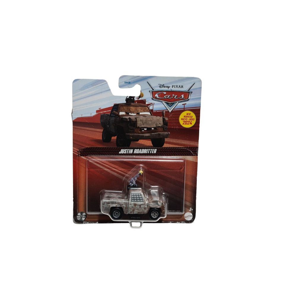 Miniatura Justin Roadritter Disney Pixar Cars Miniatura Die-Cast Mattel Raro