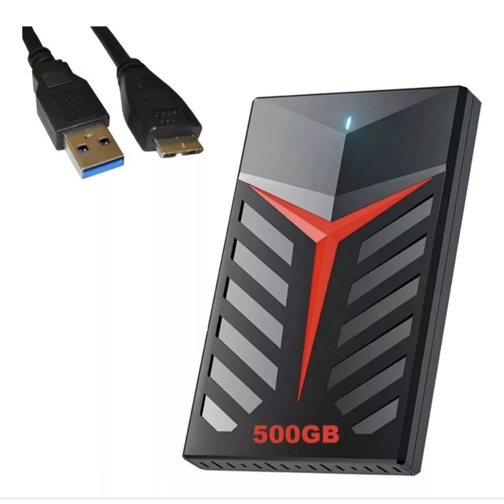 HD 500GB Externo para video Games - Playstation/XBOX