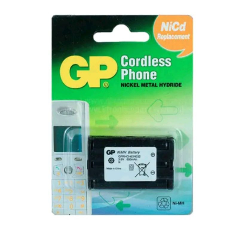 Bateria Recarregável Para telefone sem fio P107 Panasonic 650mAh