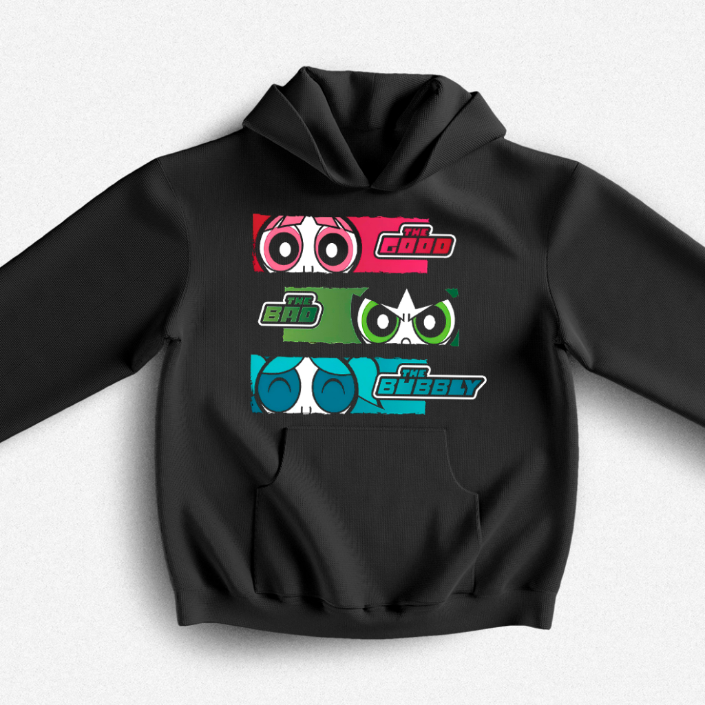 Blusa Meninas Super Poderosas Desenhos Infância Blusas 100% Algodão Estampados Personalizados