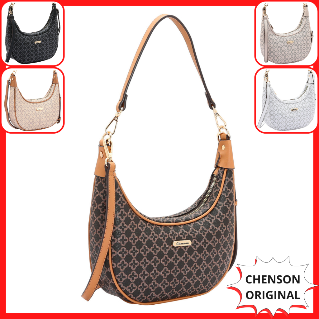 Bolsa Gota Meia Lua Festa Casamento Balada Ombro Mão Tiracolo Pequena Chenson 3484845 Original Luxo