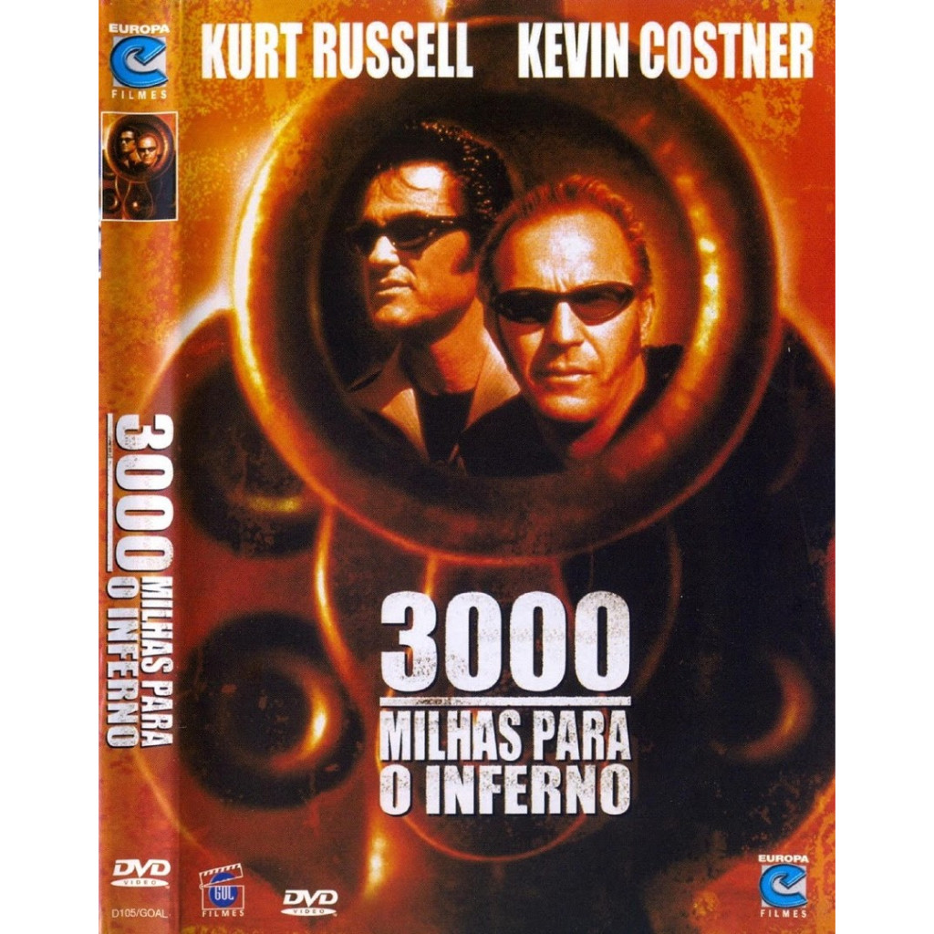 Dvd Filme: 3000 Milhas Para O Inferno (2001) Dublado E Leg
