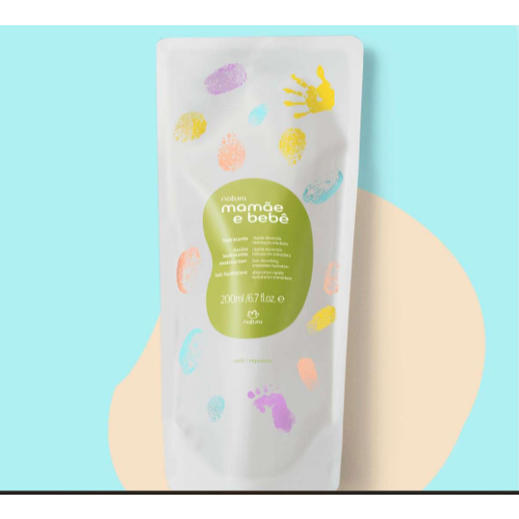 Detalhes do Hidratante Mamãe e Bebê Natura 200ml