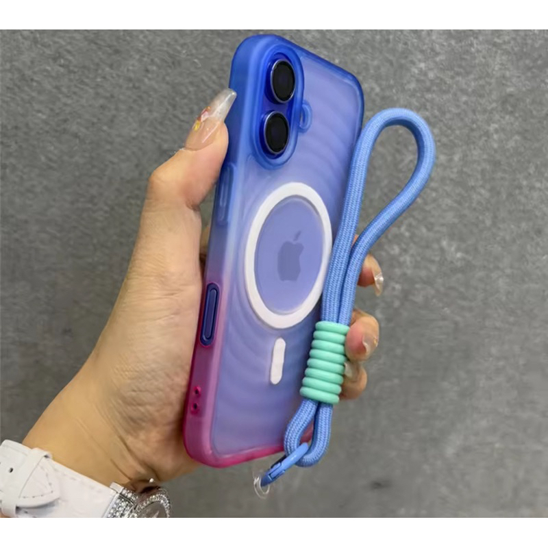 Capa Capinha Magsafe + Cordão anti furto para iPhone 11 12 13 14 15 Pro Max, proteção