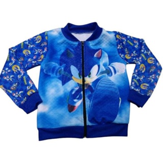Jaqueta  casaco agasalho SONIC em Oferta na Shopee