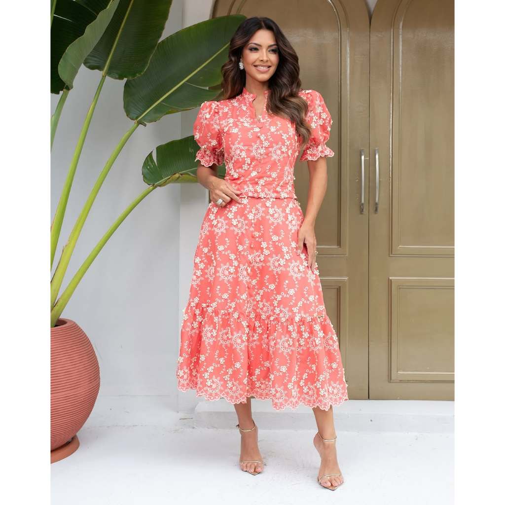 Conjunto Lese Bordado: Onde Comprar | BuscaProdutos