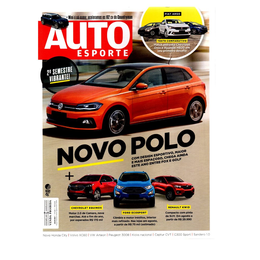 Revista Quatro Rodas, Julho 2017, Edição 626