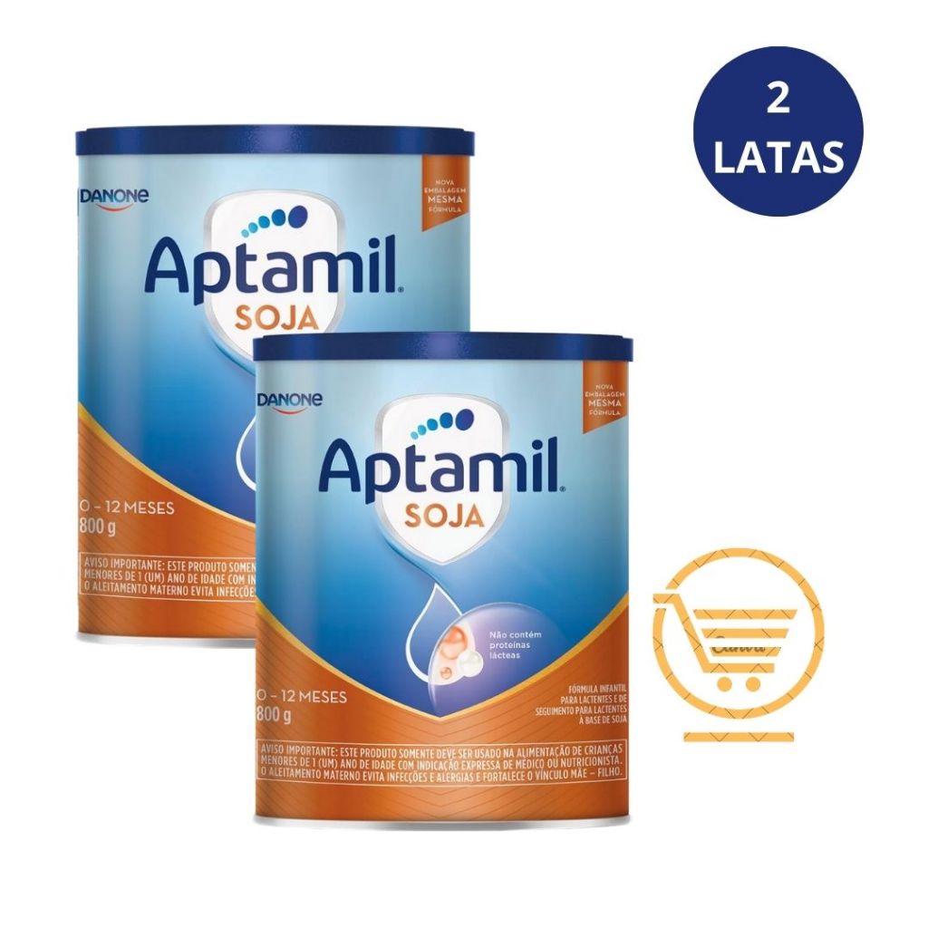 Aptamil Soja 800g - 2 latas