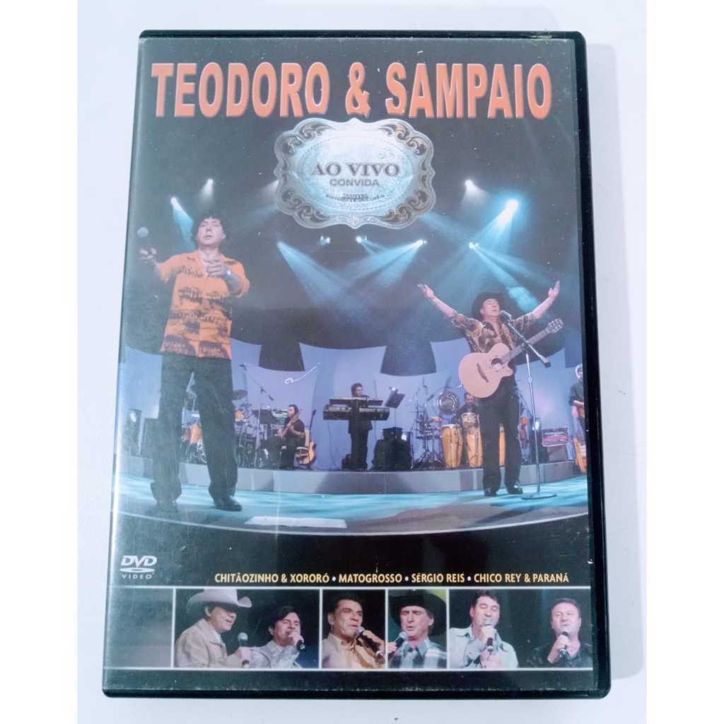 Dvd Teodoro & Sampaio - Ao Vivo Convida