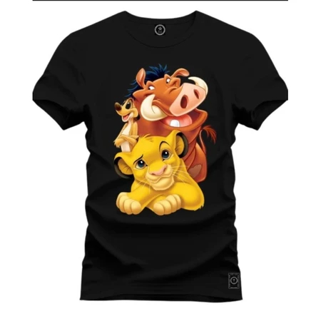 Camiseta Unissex Estampado Malha 100% Algodão