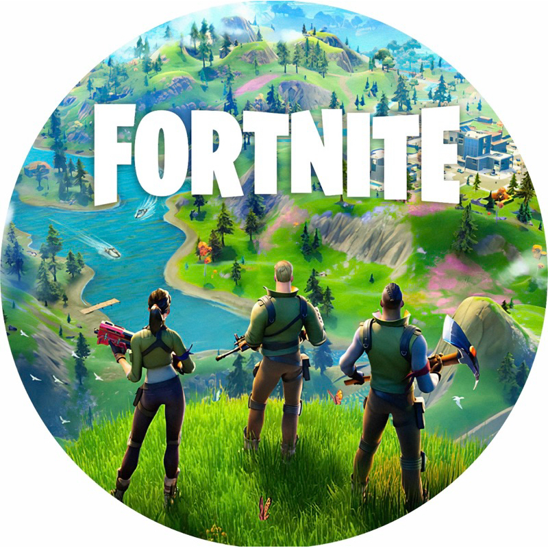 Capa para Painel de Festas Sublimado Redondo c/Elástico Veste Fácil 1.50 x 1.50 e 50 cm Fortnite em Oferta na Shopee