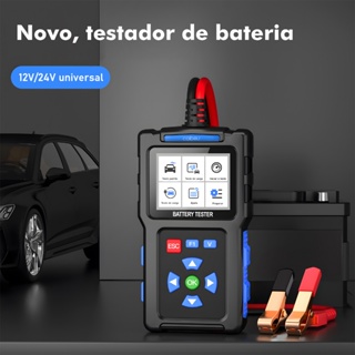 Testador de bateria inteligente 12V / 24V universal em Oferta na Shopee