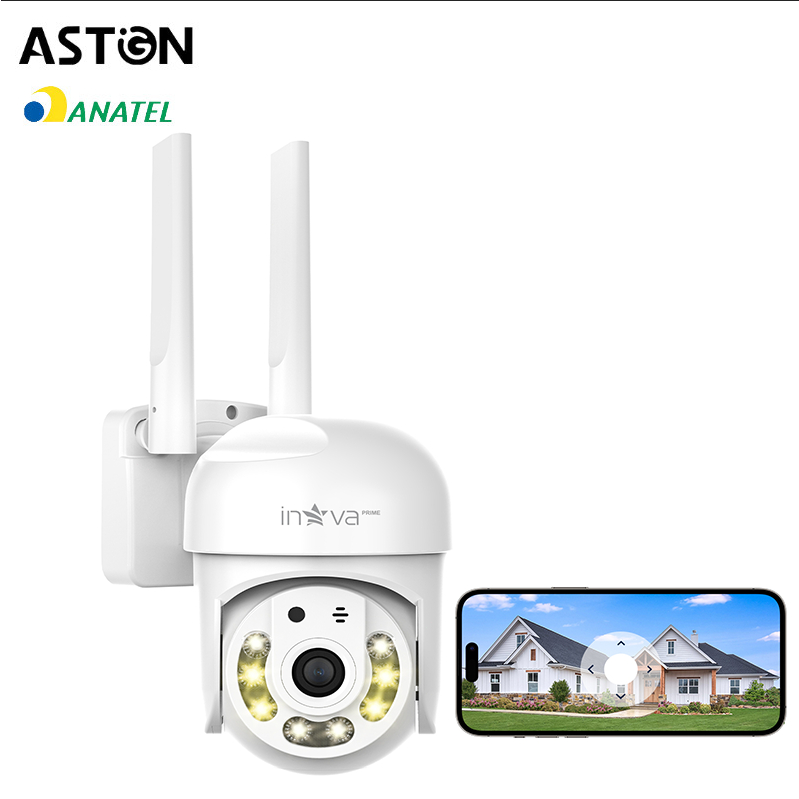 Astgn X Basike IP66 impermeável 360 câmera HD rastreamento móvel rede Wi-Fi chamadas bidirecionais - Cameras & Drones