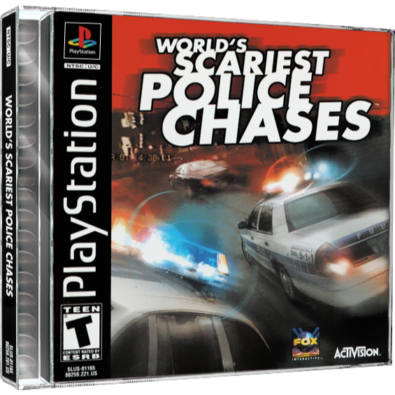 Jogo Ps1 World's Scariest Police Chases