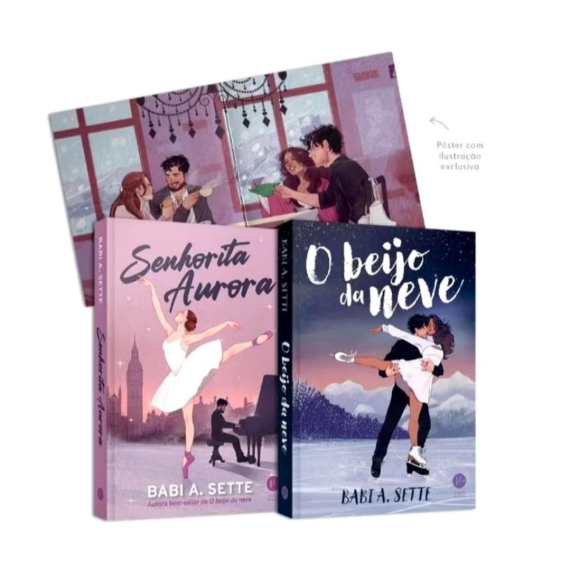 Kit livros O beijo da neve + Senhorita Aurora