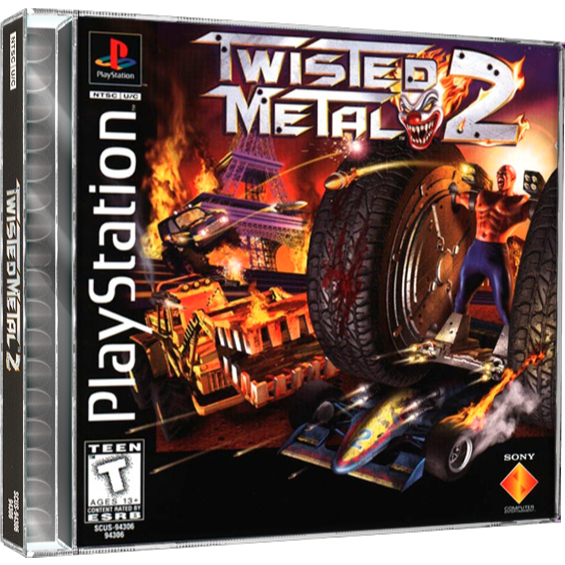 Jogo Ps1 Twisted Metal 2