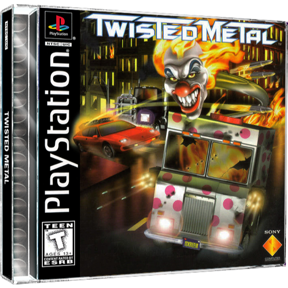 Jogo Ps1 Twisted Metal