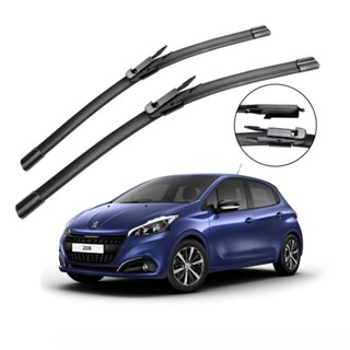 Par Palhetas Peugeot 208 2012 a 2018 Limpador De Parabrisa Silicone Chuva em Oferta na Shopee