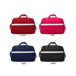 Bolsa Estilo Mala De Viagem, Alça De Mão, Costura Reforçada, à Prova D'água E Resistente em Oferta na Shopee