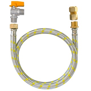 Kit Para Instalação De Gás GN ou GLP Encanado 80cm em Fogão Forno Aquecedor de Agua e Cooktop em Oferta na Shopee