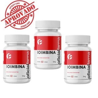 Kit Ioimbina Oficial Farma 5Mg 60 Doses em Oferta na Shopee