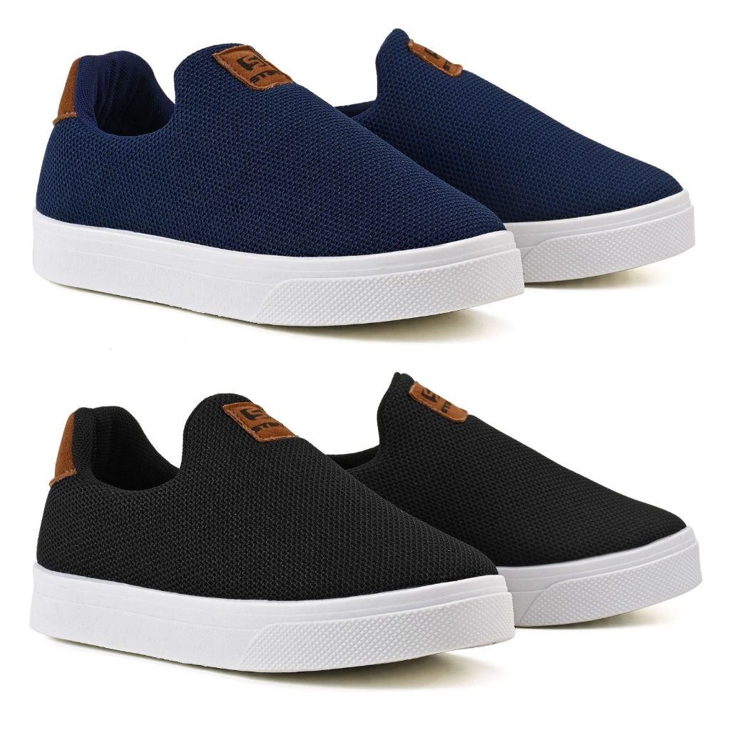 Kit Tênis Infantil de Menino Menina Calce Fácil Sem Cadarço em Oferta na Shopee