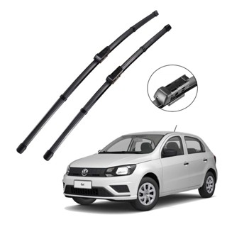 Par Palhetas Gol G-6 2013 a 2016 Limpador De Parabrisa Silicone Chuva em Oferta na Shopee
