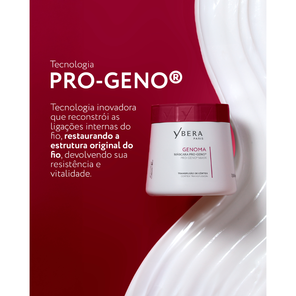 Máscara Pro-Geno Genoma 200g - Ybera Paris — imagem 2 de 2