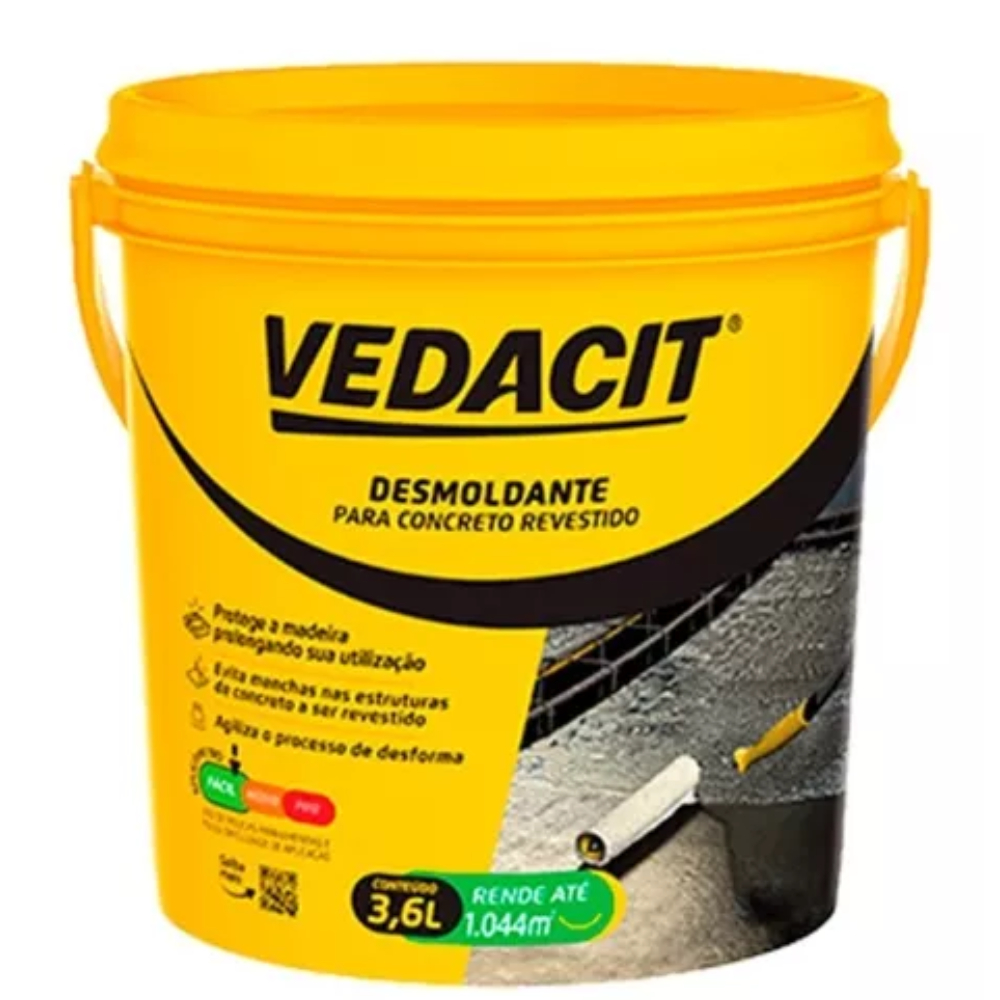 Desmoldante Desmol CD para Concreto 3.6 litros - Vedacit
