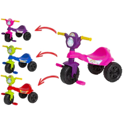 Triciclo Motoca Infantil - Kendy Kemotoca Menina Unicórnio