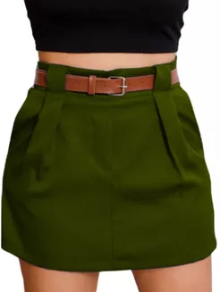 SHORT SAIA PLUS SIZE EM ALFAIATARIA PREMIUM + Cinto Incluso! Elegante e Confortável do 44 ao 52