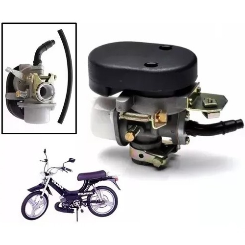 Carburador Weber Mobilete Ou Bikeleti 50cc Á 75cc para motos de 2 tempos — imagem 2 de 2