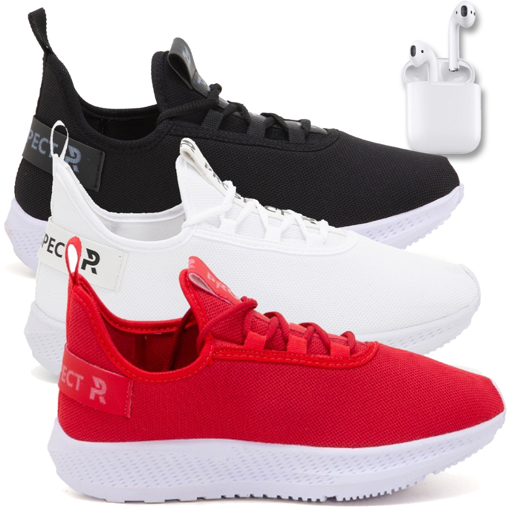 Kit 3 Tênis Masculino Prospect Evolution Mais Vendido Oferta Promoção + Fone Loja March