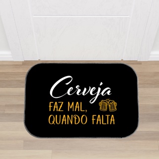 Tapete de Porta Decorativo Estampas Divertidas Antiderrapante - Direto de Fábrica - Envio Imediato!! em Oferta na Shopee