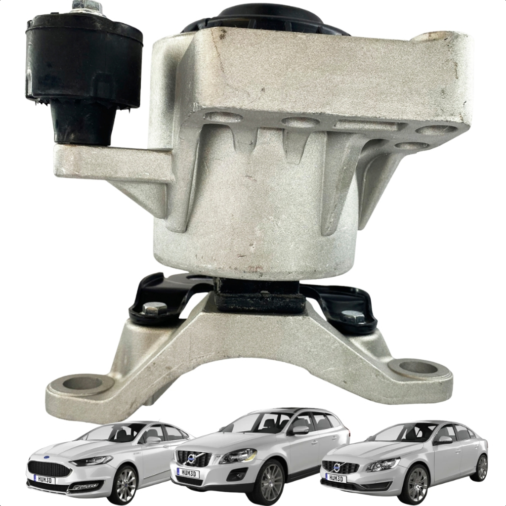 Coxim Hidráulico do Motor Lado Direito Ford Fusion 2.0T Volvo XC60 S60 V60 T5 2009 2010 2011 2012